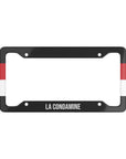 La Condamine Monaco Flag Car Plate Frame