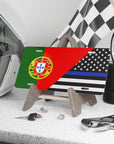 Portugal US Law Enforcement Flag Vanity Plate