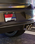 Monaco US Law Enforcement Flag Vanity Plate