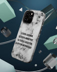 Slovo Immigranta Marble MagSafe Tough Cases