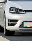 Ireland Flag Plain Car Plate Frame