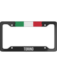 Torino Italian Flag Car License Plate Frame