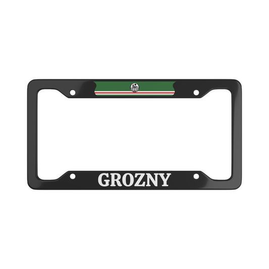 Grozny License Plate Frame