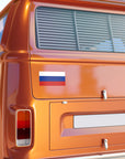 Russia Flag Bumper Sticker