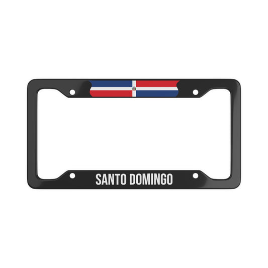 Santo Domingo, Dominicana Car Plate Frame