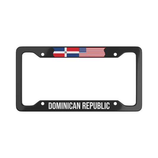 Dominican Republic/USA Car Plate Frame