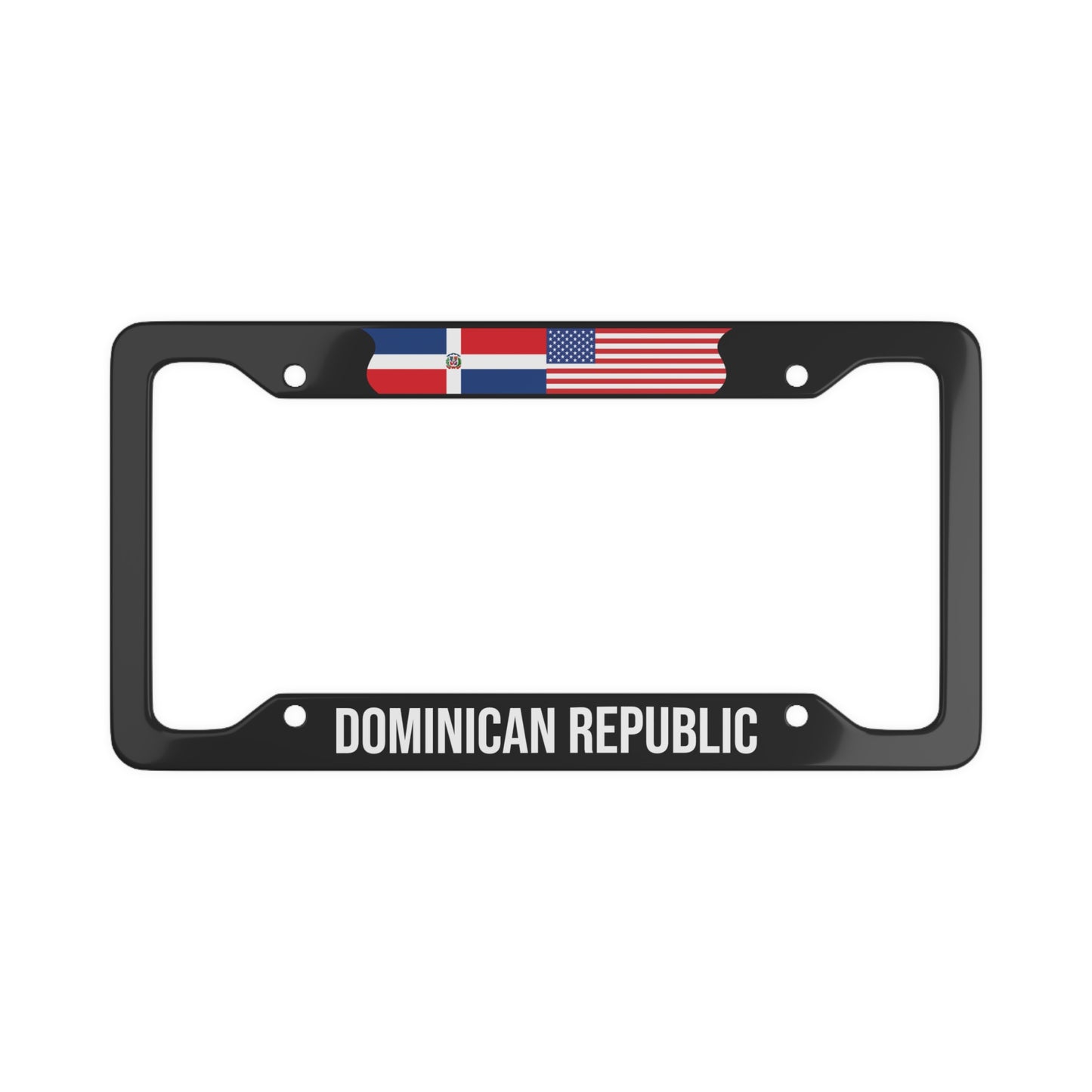 Dominican Republic/USA Car Plate Frame