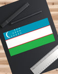 Uzbekistan Flag Bumper Stickers