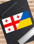 Georgia supports Ukraine Bumper Stickers
