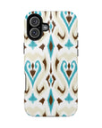 Light Uzbek Ikat MagSafe Phone Case