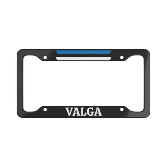 Valga EST License Plate Frame