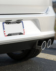 Thank you USA You are my best friend License Plate Frame
