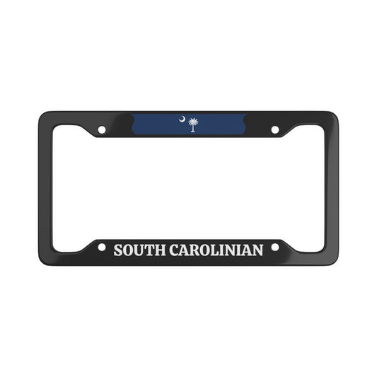 South Carolinian, South Carolina State, USA License Plate Frame