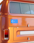 Uyghur Flag Bumper Stickers