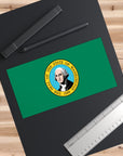 Washington Flag Bumper Stickers