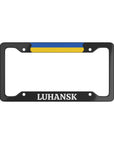 LUHANSK with flag License Plate Frame