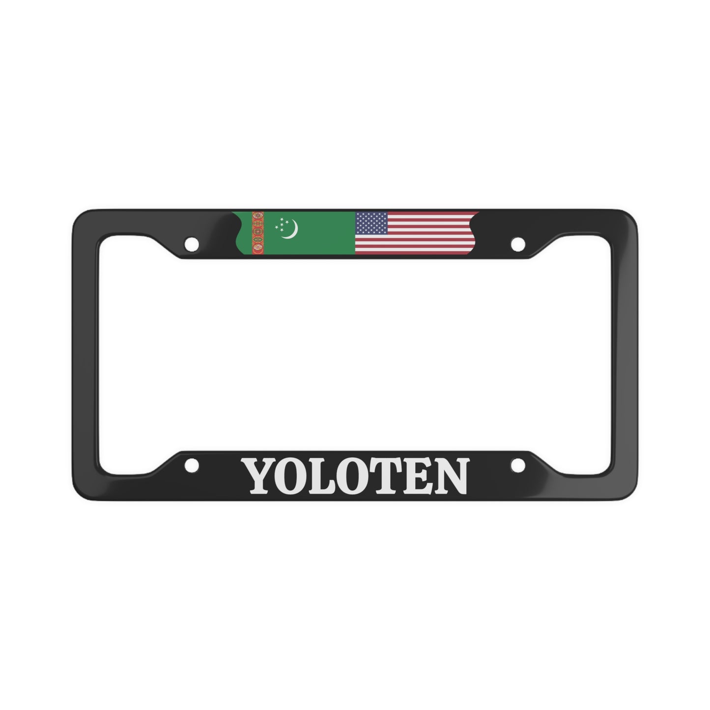 Yoloten Turkmenistan License Plate Frame