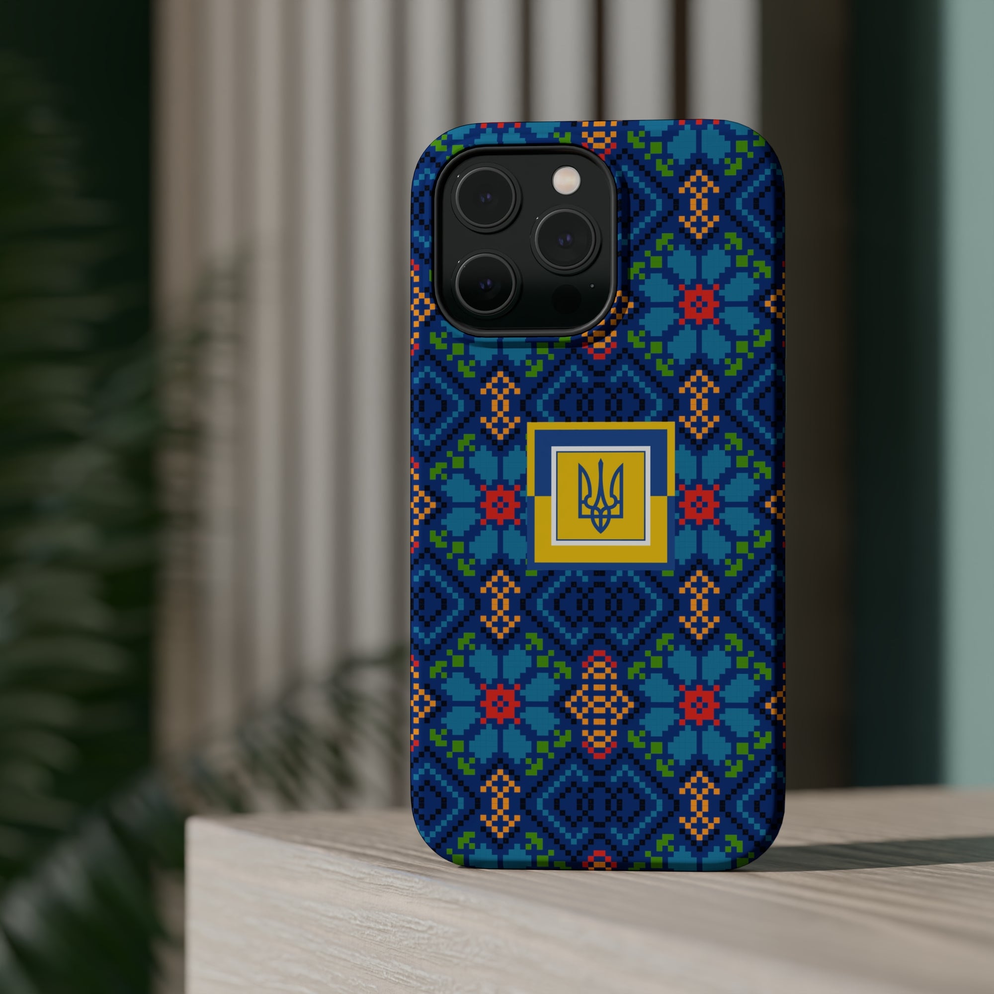 Ukrainian Pattern MagSafe Tough Cases