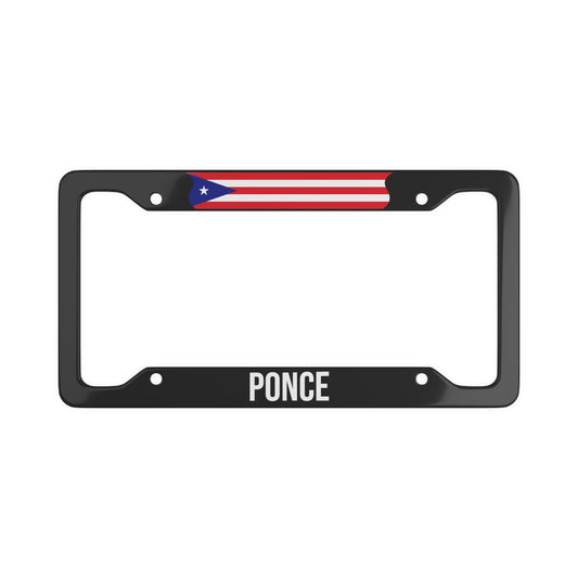Ponce, Puerto Rico Car Plate Frame