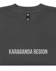 Karaganda Region KZ 09 Embroidered Oversized T-shirt