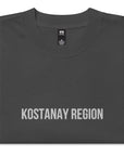 Kostanay Region KZ 10 Embroidered Oversized T-shirt