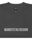 Mangystau Region KZ 12 Embroidered Oversized T-shirt