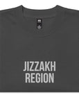 Jizzakh Region UZB Embroidered Oversized faded t-shirt