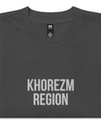Khorezm Region UZB Embroidered Oversized faded t-shirt