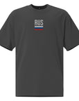 Russia Embroidered Oversized T-shirt