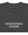 CHECHEN REPUBLIC REGION 95 REGION Oversized faded t-shirt EMB