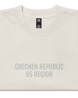 CHECHEN REPUBLIC REGION 95 REGION Oversized faded t-shirt EMB
