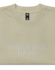 REPUBLIC OF ADYGEA 01 REGION Oversized faded t-shirt EMB