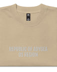 REPUBLIC OF ADYGEA 01 REGION Oversized faded t-shirt EMB