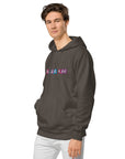 Kazakh Cutout EMB Premium Unisex pigment-dyed hoodie