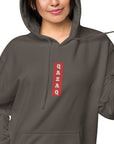 Qazaq EMB Premium Unisex pigment-dyed hoodie