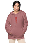 Qazaq EMB Premium Unisex pigment-dyed hoodie