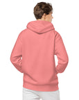 Kazakh Cutout EMB Premium Unisex pigment-dyed hoodie