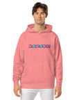 Kazakh Cutout EMB Premium Unisex pigment-dyed hoodie