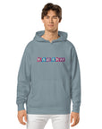 Kazakh Cutout EMB Premium Unisex pigment-dyed hoodie