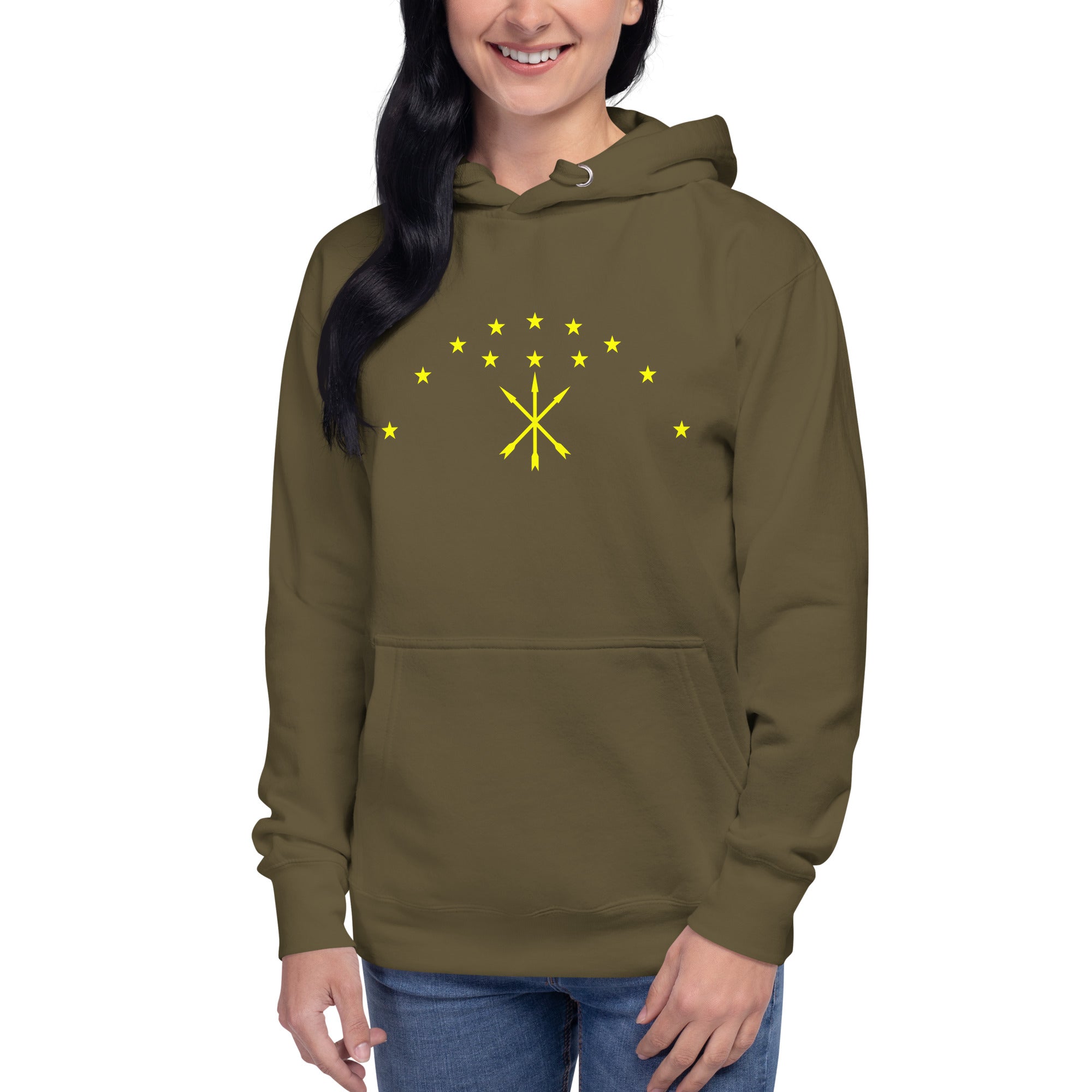 Circassian Print Unisex Hoodie