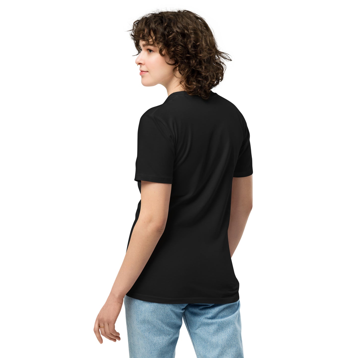 Yurt Black Art Unisex T-Shirt