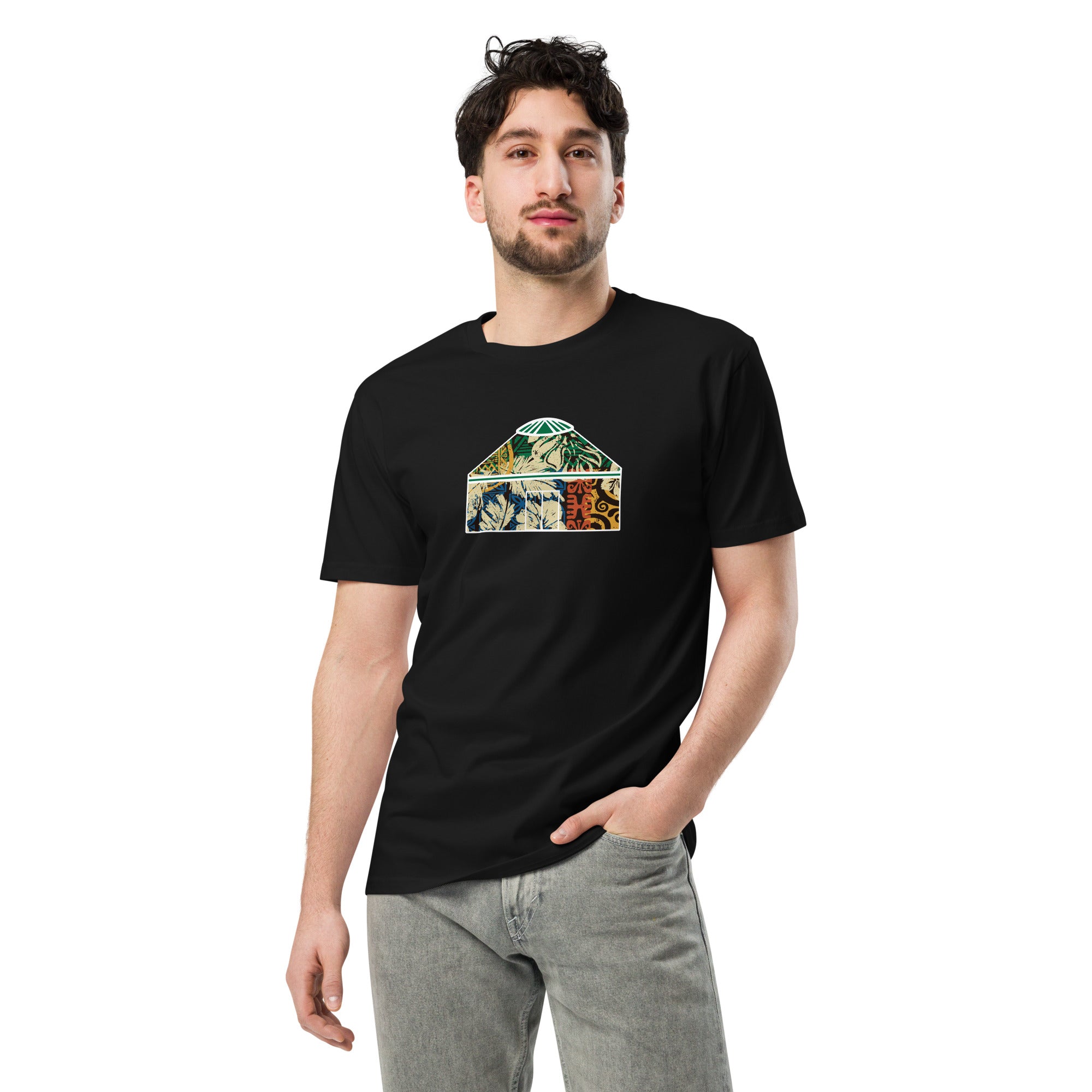 Yurt Green Art Unisex T-shirt
