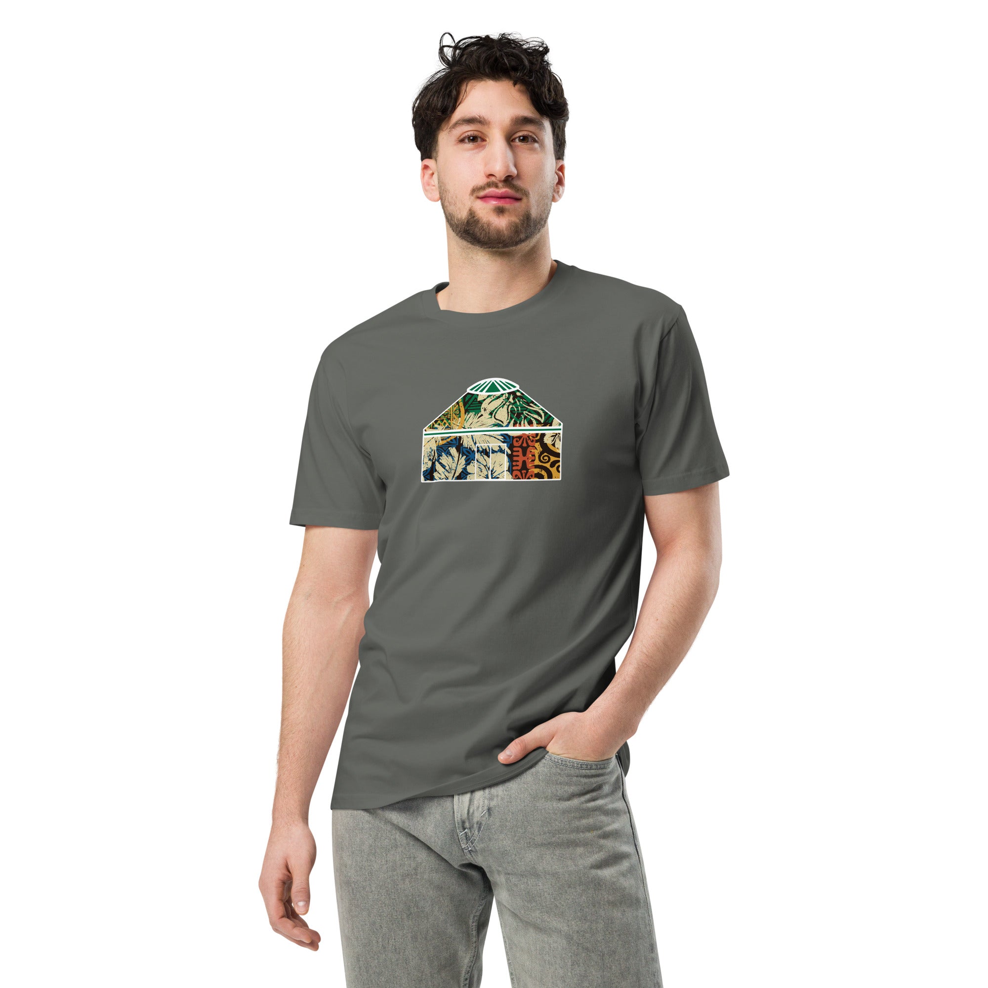 Yurt Green Art Unisex T-shirt