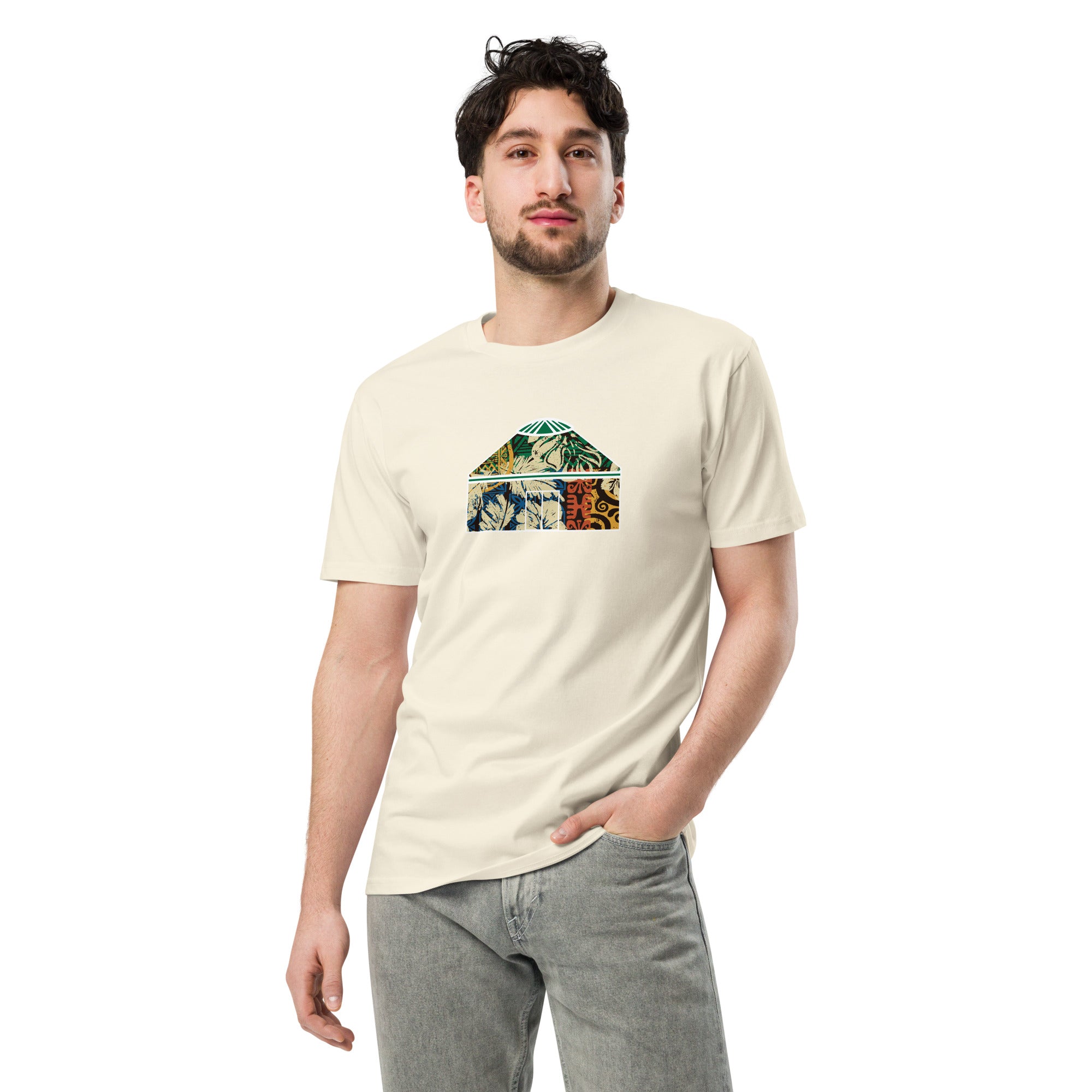 Yurt Green Art Unisex T-shirt
