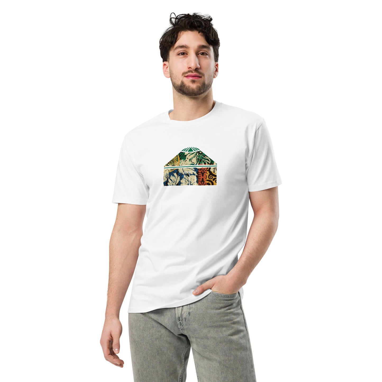 Yurt Green Art Unisex T-shirt