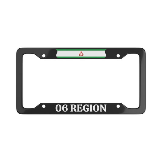 06 Region License Plate Frame - Cultics