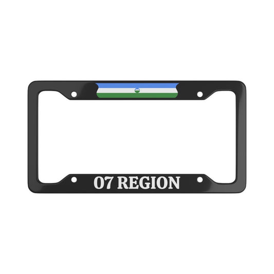 07 Region License Plate Frame - Cultics