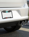 I LOVE KAZY with flag License Plate Frame