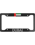 DUBAI with flag License Plate Frame