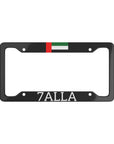 7ALLA with flag License Plate Frame - Cultics